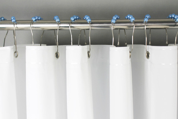Shower Curtain Hooks Accessories, Shower Curtain Rod Cover